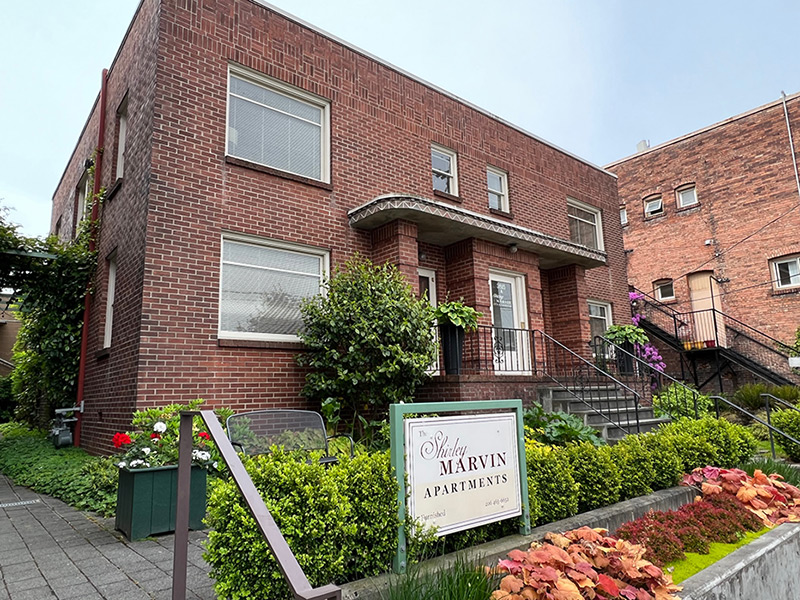 Shirley Marvin Apartments Front View